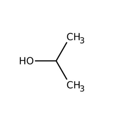 Molecular Structure Of Isopropyl Alcohol