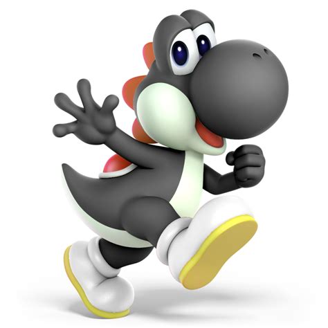 Black Yoshi is a member of the Yoshi Tribe and one of Mario's old ...