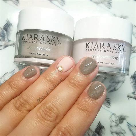 Kiara Sky Dip Powder In Colors Country Chic D512 And Petal Dust D557