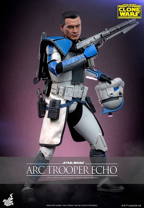 Hot Toys Star Wars The Clone Wars Arc Trooper Echo 1 6 Actionfigur Q3 2025 Collectables Ch