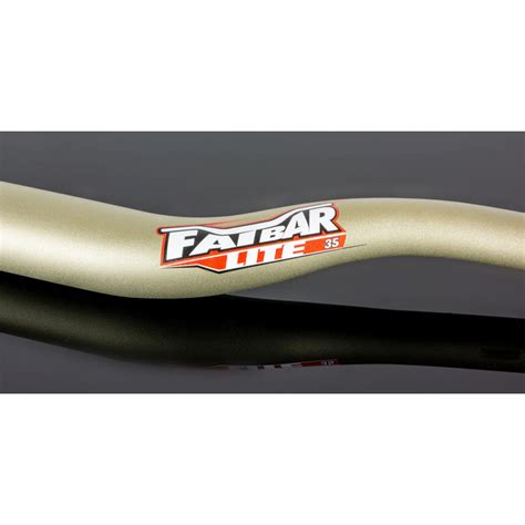 Renthal V2 Fatbar Lite 35 Riser 760 Mm Breite X 20 Mm Rise Gold TNC