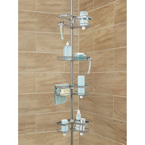 Better Homes And Gardens Contoured Tension Pole Shower Caddy With