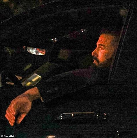 Ben Affleck Looks Shocked As He Returns Home To See Rapidly Advancing