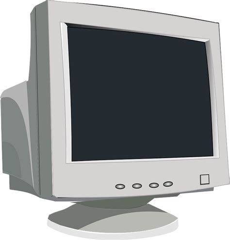 monitor  vector clipart images  creazillacom