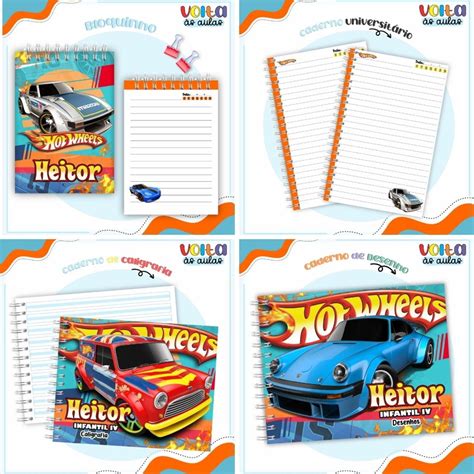 Volta às Aulas Hot Wheels Combo Digital Completíssimo 1301
