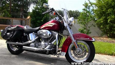 Used 2006 Harley Davidson Heritage Softail Flst Softails For Sale Youtube