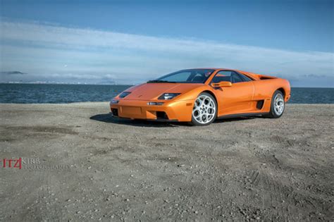 Lamborghini Diablo Orange Low Miles Black