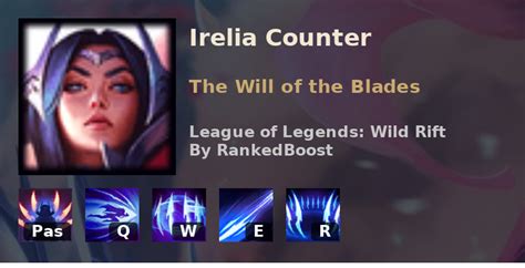 Lol Wild Rift Irelia Counters Best Counters Irelia Is Weak Against