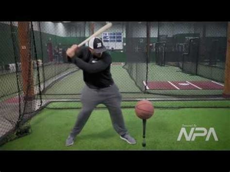 Hitting Basketball Tee Drill Youtube Baseball Drills Baseball