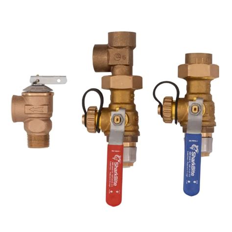 Sharkbite In Tankless Water Heater Valves Installation Kit