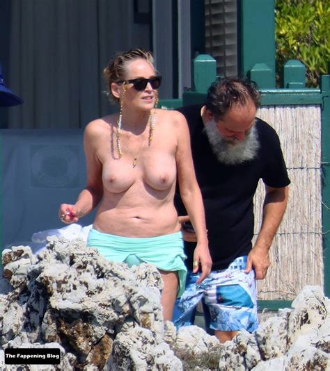 Sharon Stone Shows Her Nude Tits In France 14 Photos Updated