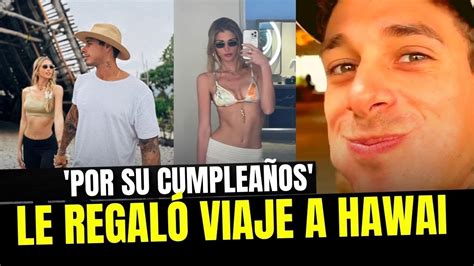 Hugo García sorprendió a Alessia Rovegno con romántico viaje a Hawai