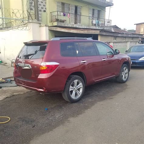 Model Toyota Highlander Sportz Used Selling Cheap Autos Nigeria