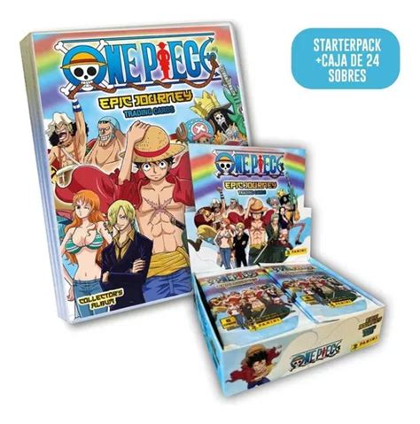 Pack Album One Piece Epic Journey Box 24 Sobres Cuotas sin interés