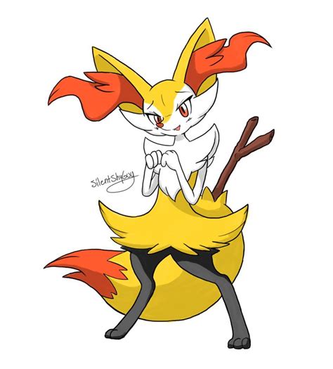 Braixen By Silentshyguy Pokemon Pictures Pokemon Eeveelutions Cute