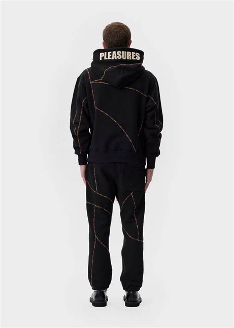 Pleasures Black Vein Hoodie 1032 Space 1032 Space