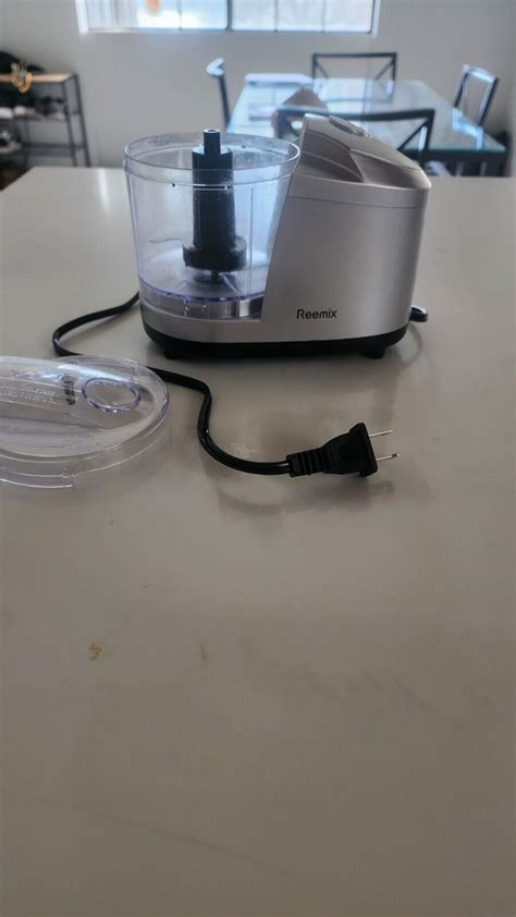 Reemix Cup One Touch Electric Food Chopper W Mini Food