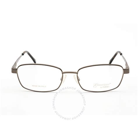 Emozioni Ladies Brown Rectangular Eyeglass Frames Em44060wr90052 716736392837 Eyeglasses