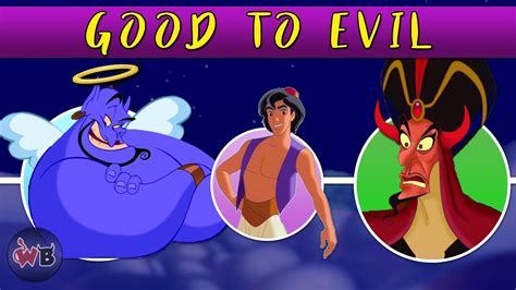 Aladdin Characters Good To Evil Sequels And Tv Series 🧞 Youtube