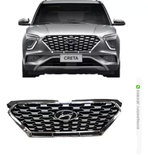 Grade Dianteira Hyundai Creta 2022 2023 Original Parcelamento Sem Juros