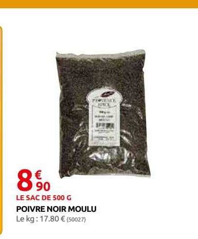 Promo Poivre Noir Moulu Chez Rural Master Icatalogue Fr