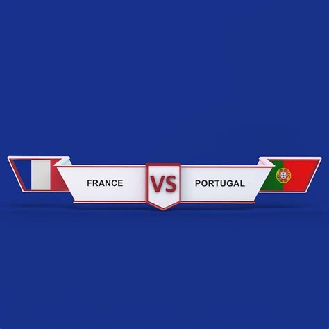 France VS Portugal Photo Gratuite