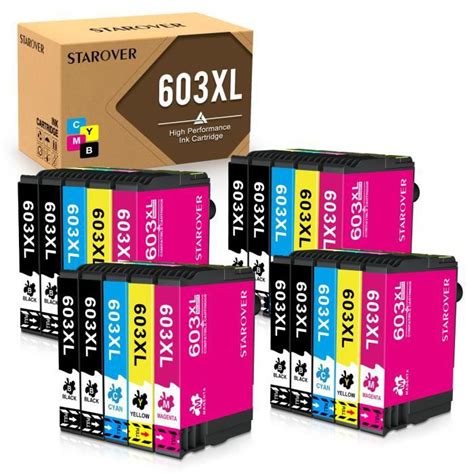 Starover Xl X Cartouches D Encre Pour Epson Xl Compatible Pour