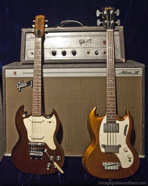 1969 Melody Maker D In Walnut 1967 Melody Maker Bass Was Metallic Red