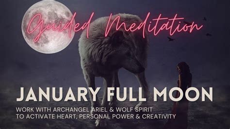 January Full Moon Guided Meditation YouTube