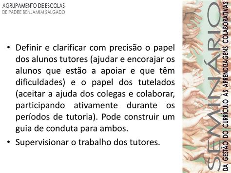 Ppt A Aprendizagem Cooperativa E A Tutoria Entre Pares Powerpoint