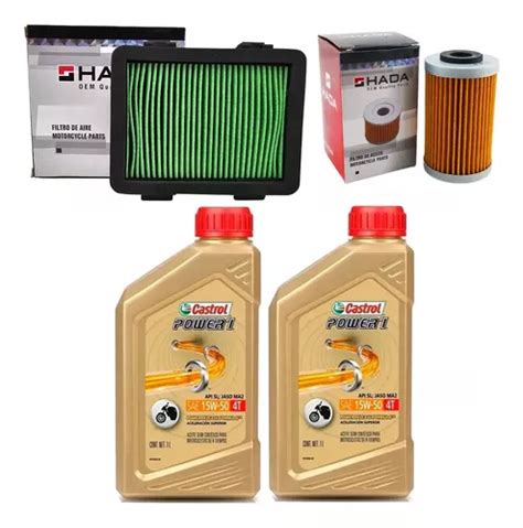 Kit Service Ktm Duke 200 250 390 Castrol Ryd