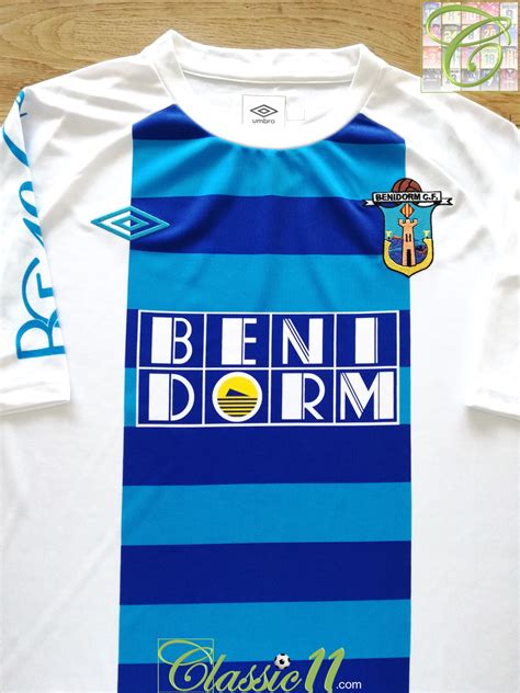 2010/11 Benidorm Home Football Shirt / Old Official Soccer Jersey ...