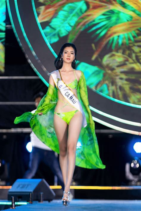 Ngắm các thí sinh Hoa hậu Du lịch Việt Nam diện bikini rực rỡ