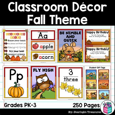 Classroom Decor Pack - Fall Theme | Made By Teachers