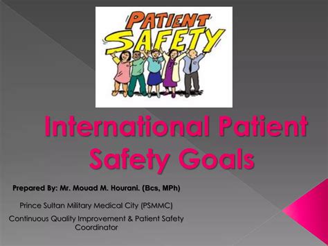 International Patient Safety Goals Synovetics