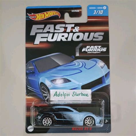 Hotwheels Hot Wheels Mazda Rx Rx Fast Furious Edition The Fast And The Furious Tokyo Drift