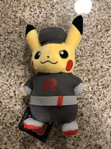 Team Rocket Pikachu Plush Pokemon Center Official | #3876351548