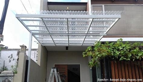 Model Kanopi Baja Ringan Cocok Untuk Carport Minimalis