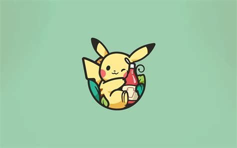 3840x2400 Pikachu Minimal 5k 4K ,HD 4k Wallpapers,Images,Backgrounds ...