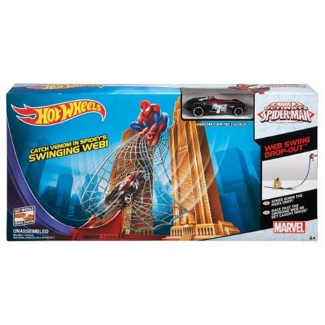 Hot Wheels Spider Man Track Set 1 Count QFC