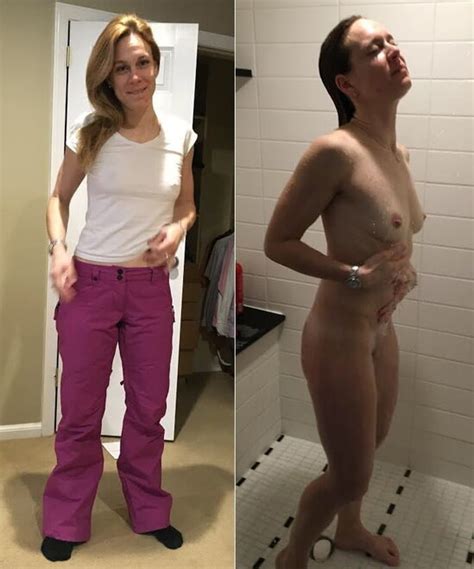 Dressed And Undressed Dress Undress Porn Pic