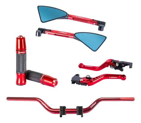 Guidão Naked Manopla Retrovisor Manete Mt Parcelamento sem juros