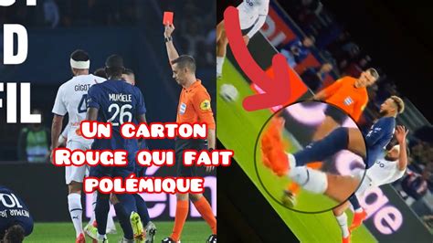 Psg Vs Marseille Pol Mique Autour Du Carton Rouge De Gigot Pour Un