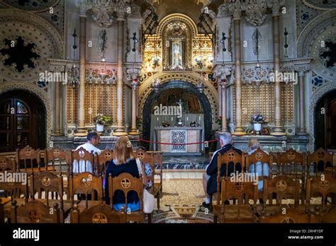 Small Chapel Of The Benedictine Abbey Of Santa Maria De Montserrat