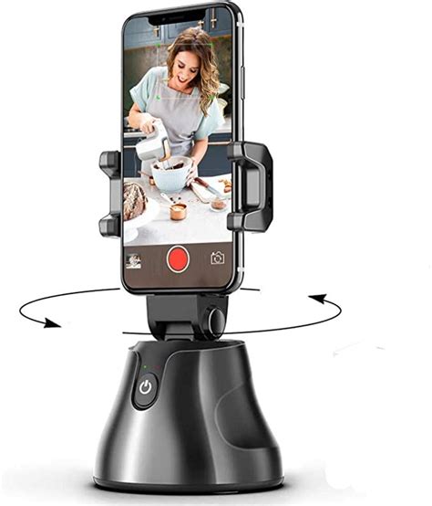 Auto Face Tracking Tripod Rotation Camera Phone Holder Auto Fast