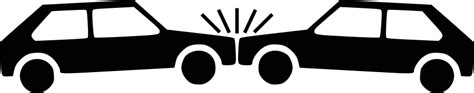 Car Crash Clip Art Black And White