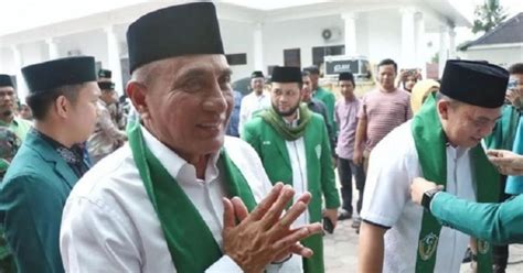 Respon Edy Rahmayadi Dapat Sinyal Dukungan PDI Perjuangan Untuk Maju Di