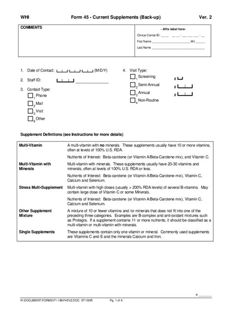 Fillable Online Affix Label Hereclinical Center Id Fax Email Print