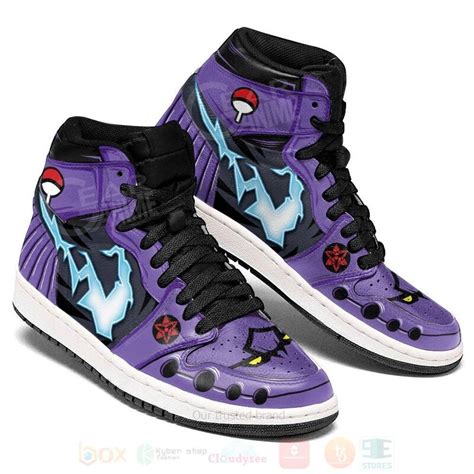 Hot Sasuke Uchiha Susanoo Custom Naruto Anime Air Jordan High Top Sneaker Express Your Unique