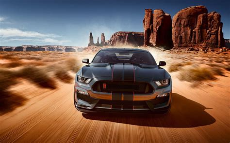 Ford Mustang Shelby Gt Desierto Arena Estados Unidos